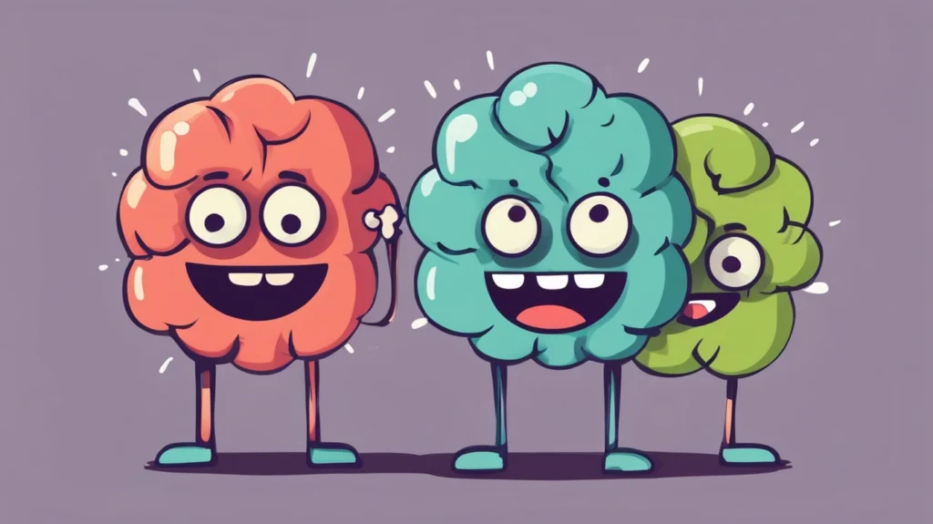multiple brain mind characters